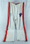 2009-10 Detroit Pistons Game Issued White Warm Up Pants L 977