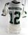 Eastern Michigan Eagles Washington #12 Game Used White Jersey Football 232