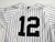 2022 New York Yankees Isiah Kiner-Falefa #12 Game Issued Used White Jersey 42 6