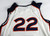 Auburn Tigers #22 Game Used White Jersey Basketball 2X 091