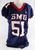 2000s SMU Mustangs #51 Game Issued Navy Jersey Name Plate Removed Football XL 72