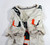 Miami Hurricanes #61 Game Used White Practice Jersey L 719