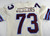 1983-85 Michigan Panthers Mark Jenkins #73 Game Used White Jersey USFL XL 083