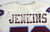 1983-85 Michigan Panthers Mark Jenkins #73 Game Used White Jersey USFL XL 083
