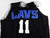 1990s Cleveland Cavaliers #11 Game Issued Black Practice Jersey XL 997