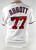 2022 Washington Nationals Cory Abbott #77 Game Issued Pos Used White Jersey 46 6