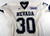 1990s Nevada Wolf Pack #30 Game Used White Jersey Football 44 027