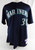 2010 Seattle Mariners David Pauley #30 Game Used Navy Jersey 48 045