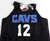 1990s Cleveland Cavaliers #12 Game Issued Black Practice Jersey XL 033