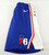 2022-23 Philadelphia 76ers Louis King #23 Game Used Blue Shorts L 38 817
