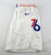 2024-25 Philadelphia 76ers Quentin Grimes #5 Game Used White Shorts City Ed L 3