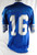 1990s Detroit Lions #16 Game Used Blue Jersey NP Rem 46 012