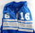 1990s Detroit Lions #16 Game Used Blue Jersey NP Rem 46 012