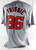 2024 Washington Nationals James Frisbie #86 Game Issued Grey Jersey 50 167