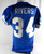 1996 Detroit Lions Ron Rivers #34 Game Used Blue Jersey 006