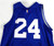 2023-25 Detroit Pistons #24 Game Used Blue Practice Jersey Henry FordPL 546