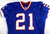 1999 Buffalo Bills Emanuel Martin #21 Game Issued Blue Jersey 44 193