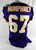 1997 Minnesota Vikings Jay Humphrey #67 Game Issued Purple Jersey 48 145
