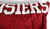 2006 Indiana Hoosiers Blank Game Issued Red Jersey Football 52 149