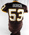2011-14 Wyoming Cowboys Alex Borgs #53 Game Used Brown Jersey Football L 343
