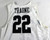 2021-22 Long Beach State Beach Traone #22 Game Used White Jersey Basketball M 6