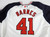 2024 Washington Nationals Matt Barnes #41 Game Issued White Jersey DC Alt 48 965