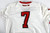 Texas Tech Red Raiders #7 Game Used White Jersey Womens Soccer L 146