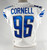 2019 Detroit Lions Jashon Cornell #96 Game Issued White Jersey 46 DP68639
