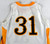 2015-16 Long Beach State Beach #31 Game Used White Jersey Basketball L 698