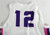 2021-22 Texas Christian TCU Horned Frogs #12 Game Issued White Jersey 4