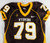 2012-15 Wyoming Cowboys Jacob English #79 Game Used Brown Jersey Football XL 351