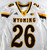 2018 Wyoming Cowboys #26 Game Issued Pos Used White Jersey L 474
