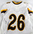 2018 Wyoming Cowboys #26 Game Issued Pos Used White Jersey L 474