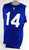 2023-25 Detroit Pistons #14 Game Used Blue Practice Jersey Henry Ford Patch L 4