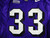 2006 Texas TCU Frogs Robert Merrill #33 Game Used Purple Jersey Poinsettia Bowl