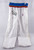 1997-98 Detroit Pistons Game Issued White Warm Up Pants M 448