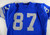 Early 1970s Detroit Lions #87 Game Used Blue Jersey NP Rem 46 120