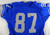 Early 1970s Detroit Lions #87 Game Used Blue Jersey NP Rem 46 120