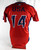 2024 Wisconsin Timber Rattlers #14 Game Issued Red Jersey July 4th 42 267