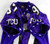 2006 Texas TCU Frogs Tommy Blake #97 Game Used Purple Jersey Poinsettia Bowl