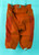 Miami Hurricanes #118 Game Used Orange Football Pants 32 378