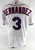 2011 New York Mets Luis Hernandez #3 Game Issued White Jersey 44 439