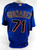 2011 New York Mets Kai Gronauer #71 Game Issued Blue Jersey ST BP 46 436