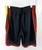 2023-24 Atlanta Hawks Bogdan Bogdanovic #13 Game Used Black Shorts Pacman L 38 9