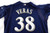 Milwaukee Brewers Jose Veras #38 Game Used Navy Jersey 48 095