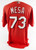 Cincinnati Reds Maikol Mesa #73 Game Used Red Jersey 46 093