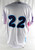 2019 Lakewood BlueClaws #22 Game Used White Jersey Copa de la Diversion 48 821
