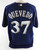 Milwaukee Brewers Ruben Quevedo #37 Game Used Navy Jersey 50 097