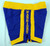 1980s Golden State Warriors Game Issued Blue Shorts 36 339