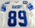 2000 Detroit Lions Walter Rasby #89 Game Used White Jersey 50 986